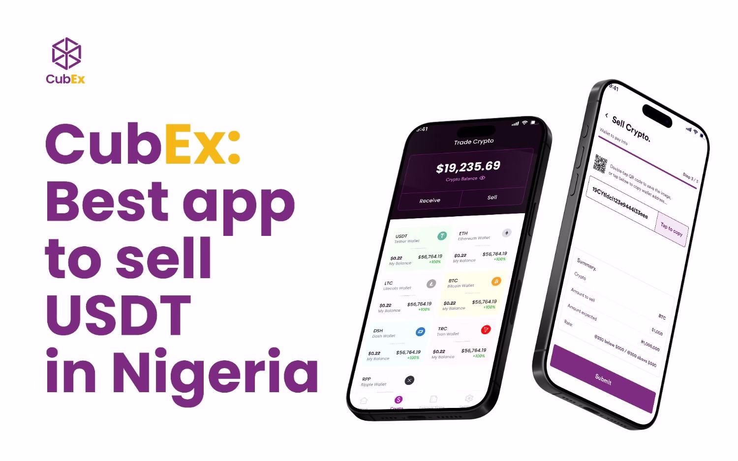 Cubex: Best App to Sell USDT in Nigeria