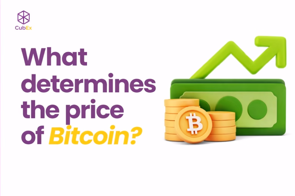 What determines the price of Bitcoin