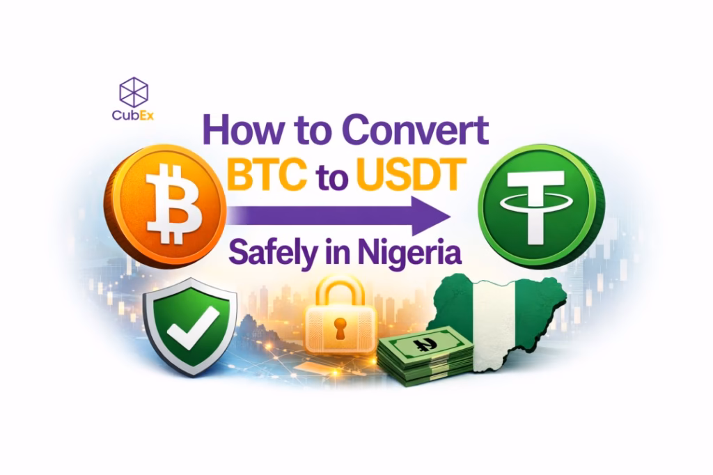 convert BTC to USDT in Nigeria